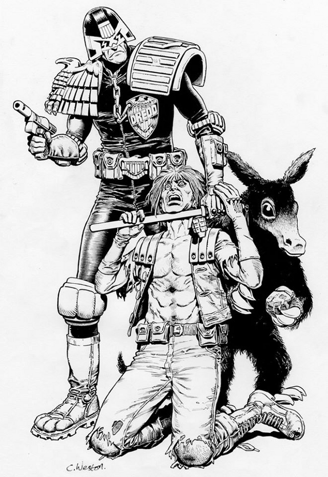 Dredd - bringing justice to the Cursed Earth since 2525