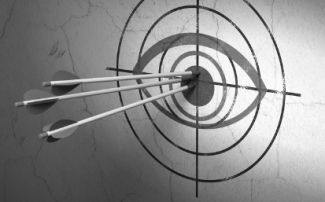 The all seeing eye is eclipsed