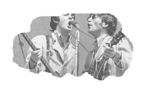 John Lennon and Paul McCartney