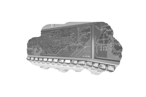 Modern police control room